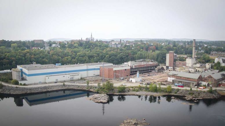 Processing facilities inside Nemaska Lithium’s trial hydrometallurgical plant in Shawinigan, Quebec. Credit: Nemaska Lithium.