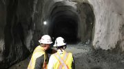 Workers underground in the K’isa decline at Lundin Gold’s Fruta del Norte gold-silver project in Ecuador. Credit: Lundin Gold.