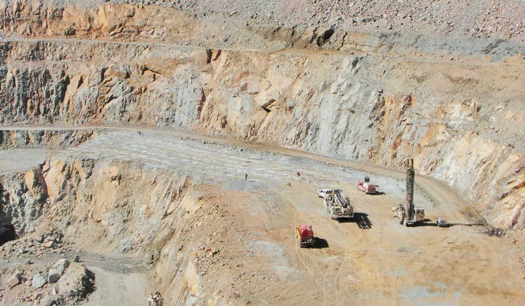 The Minto copper-gold-silver mine in the Yukon, 240 km north of Whitehorse. Credit: Capstone Mining.