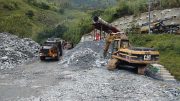 Hauling out rock from the mine portal at the Guaico deposit at Antioquia Gold’s Cisneros gold project in Colombia’s Antioquia Department. Photo by John Cumming.