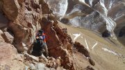 Sampling at Golden Arrow Resources Corp.’s Antofalla silver-gold property in northwest Argentina’s Catamarca province. Photo Credit: Golden Arrow Resources Corp.