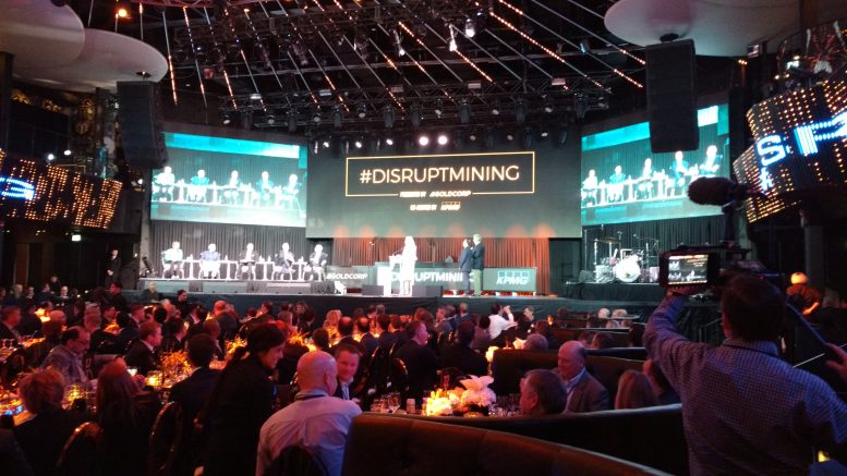 At Goldcop's #DisruptMining finale at the Rebel Entertainment Complex in Toronto on March 4, 2018. Photo by John Cumming.