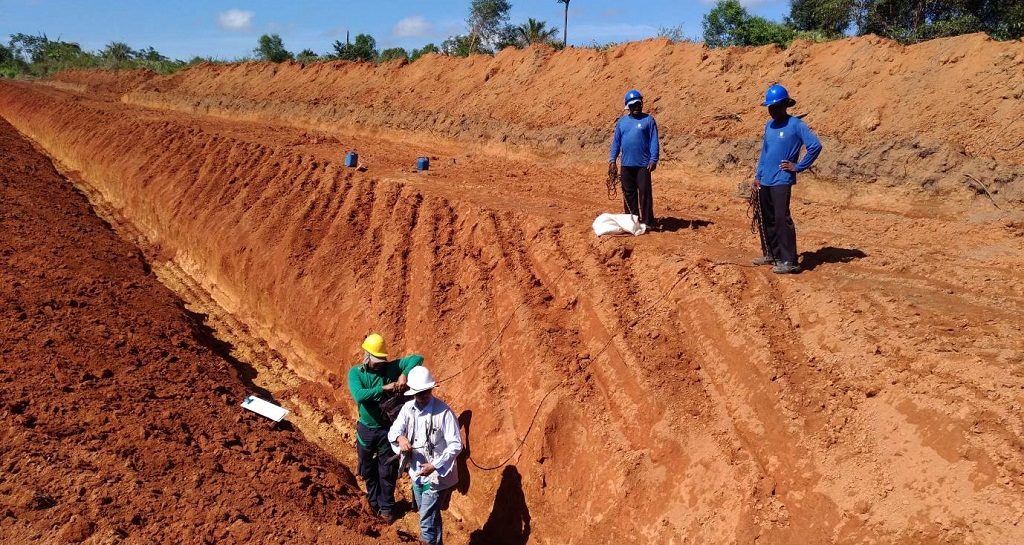 Trenching at Altamira Gold Corp.’s Cajuiero gold project in the Juruena Mineral Belt of eastern Brazil. Photo Credit: Altamira Gold Corp.