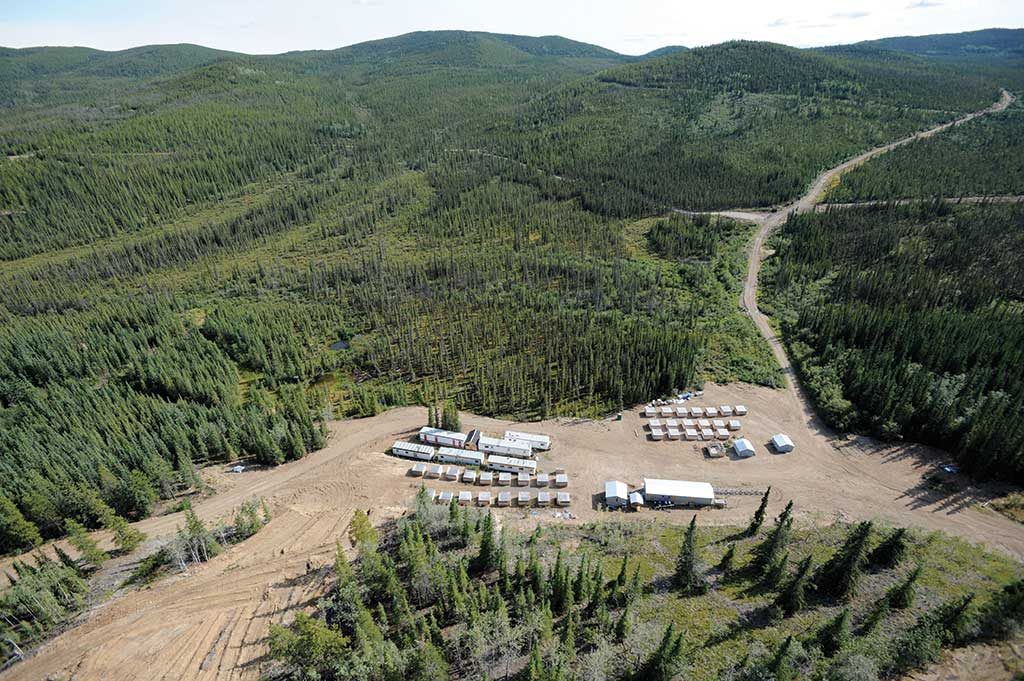 Copper North Mining’s Carmacks copper project in the Yukon. Credit: Copper North Mining.
