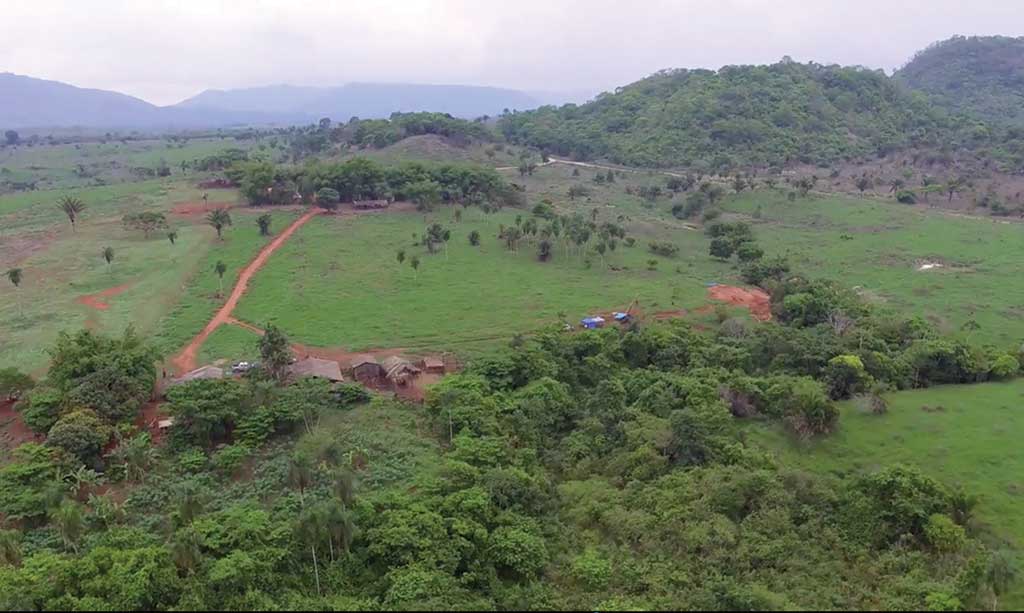 A drill rig on the homestead target at Lara Exploration’s Planalto copper project in Brazil’s northern Carajas district. Credit: Lara Exploration.