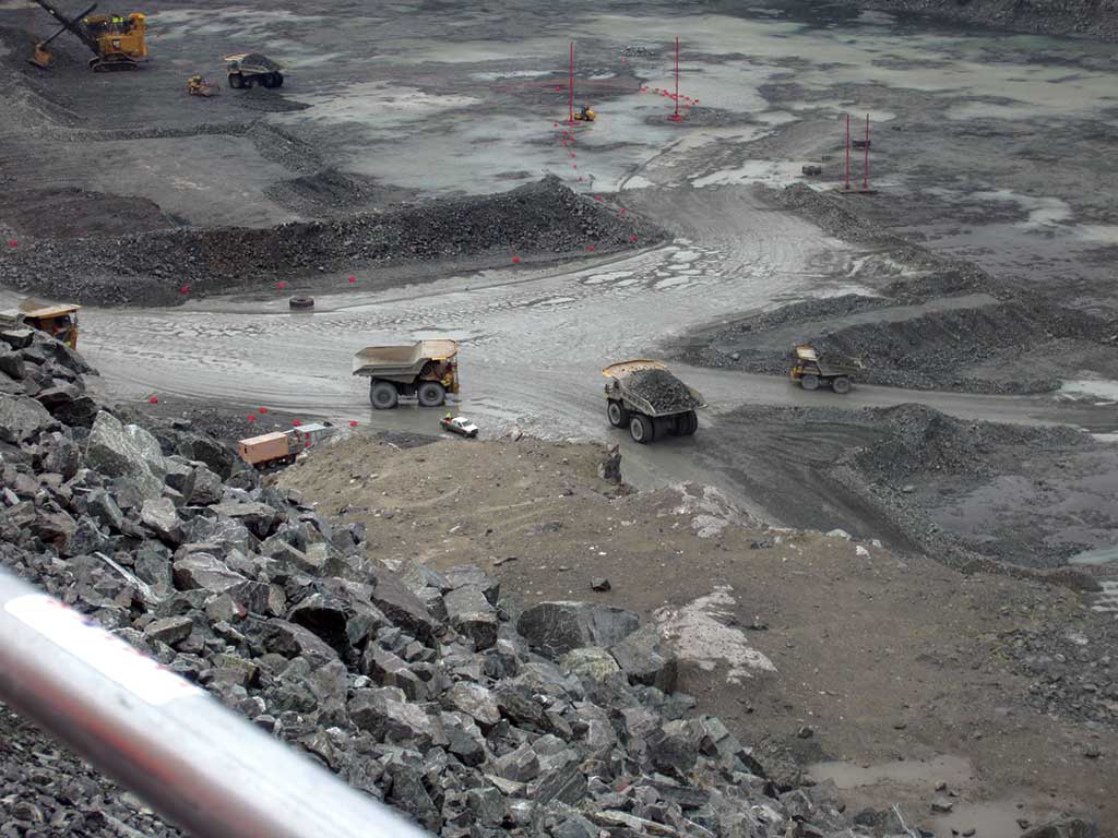 Pit operations at the Detour Lake gold mine. Credit: Detour Gold.