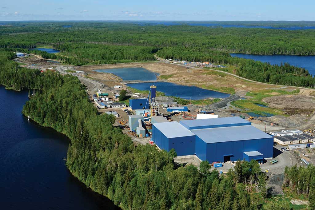 Surface facilities at Rubicon Minerals’ Phoenix gold project in Ontario. Credit: Rubicon Minerals.