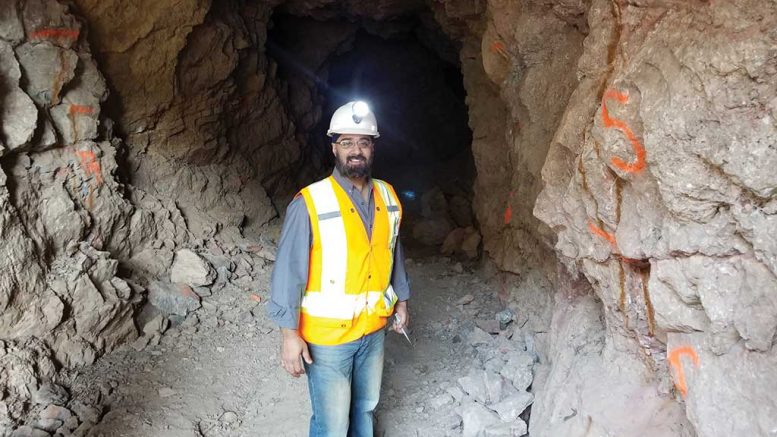 Taj Singh, Discovery Metals’ president and CEO, at Puerto Rico. Credit: Discovery Metals.