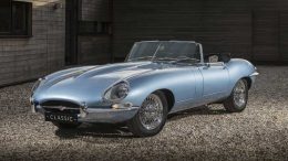 The Jaguar E-Type Concept Zero car. Credit: Jaguar.