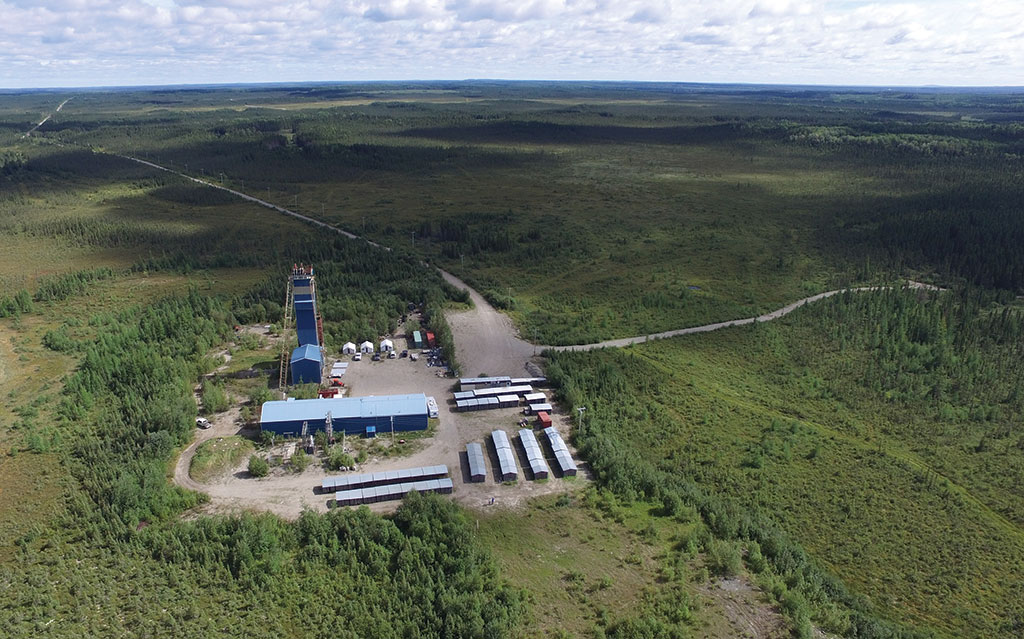 Maple Gold Mines’ Douay gold project in Quebec. Credit: Maple Gold Mines.