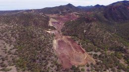 Development at Arizona Mining’s Taylor zinc-lead-silver project, 80 km southeast of Tucson, Arizona. Credit: Arizona Mining.