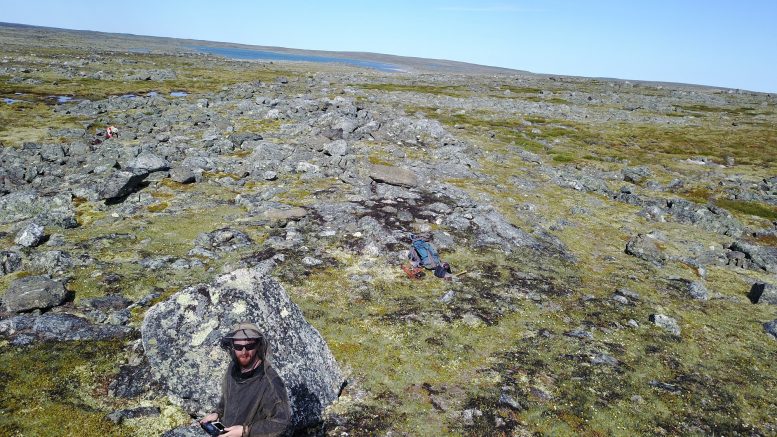 Dunnedin Ventures Kahuna project, in Nunavut. Credit: Dunnedin Ventures