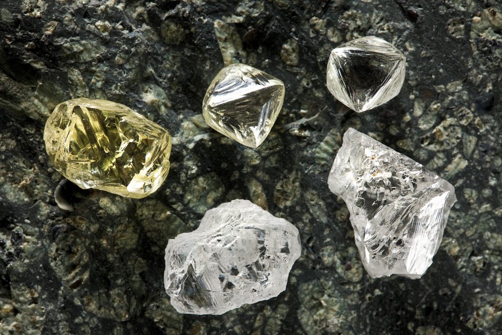 High value diamonds from Star Diamond's Star-Orion project in Saskatchewan.