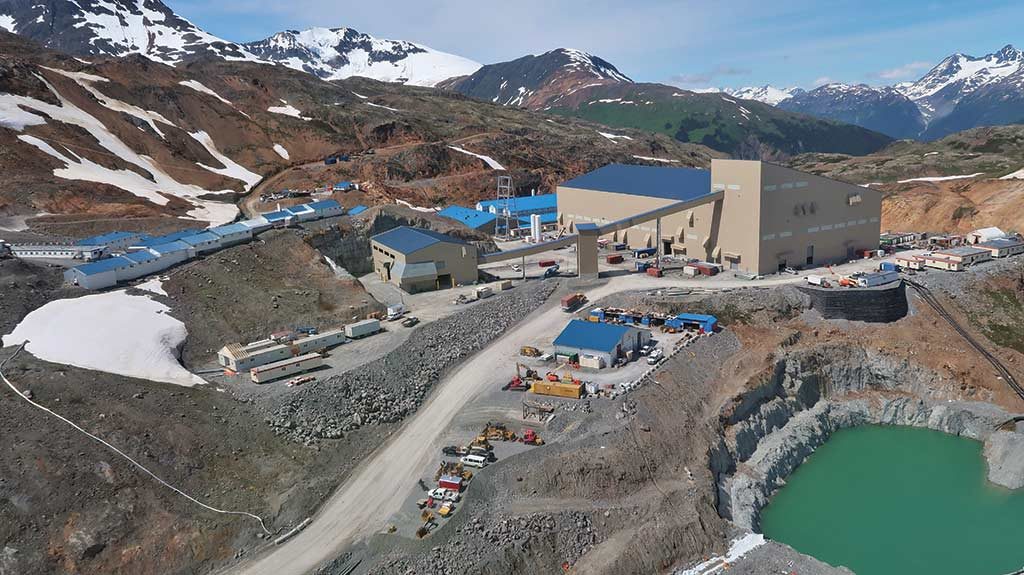 Pretium Resources Brucejack gold mine in northwest British Columbias Golden Triangle region. Credit: Pretium Resources.