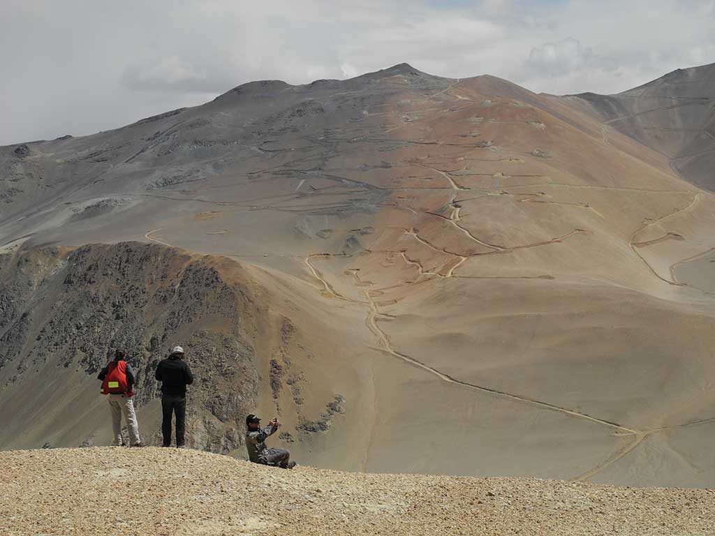 Taking in the view of NGEx Resources’ Josemaria copper-gold property in San Juan province, Argentina. Credit: NGEx Resources.