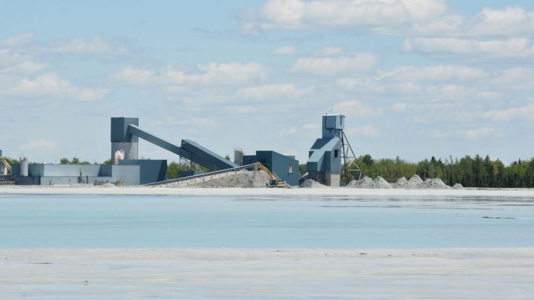 The mill at McEwen's Black Fox gold complex in northern Ontario. Credit: McEwen Mining.