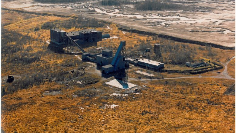 Monarques Gold's past producing Wasamac gold project in Quebec, as seen in 1984. Credit: Monarques Gold