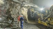 Workers underground at Americas Silver’s San Rafael silver-zinc-lead mine in Sinaloa, Mexico. Credit: Americas Silver.
