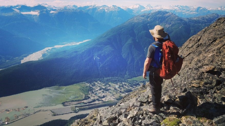 A receding glacier has exposed new, prospective areas on the property in the last decade or so. Credit: Strikepoint Gold. 