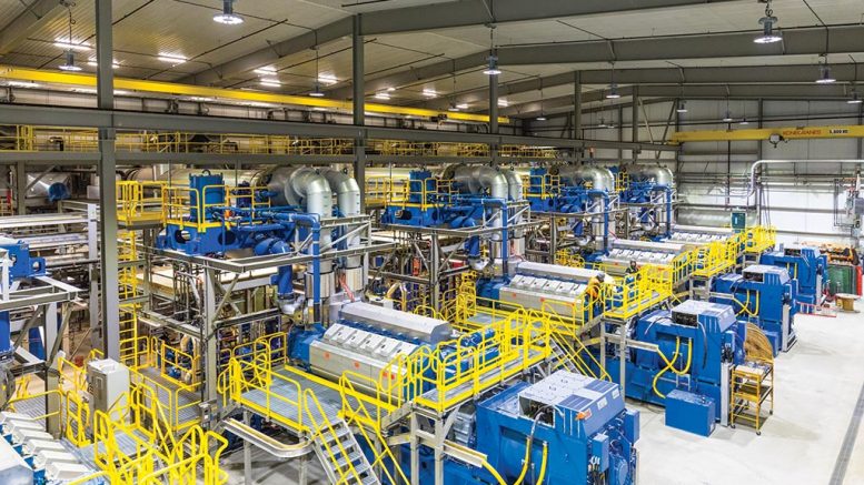 Processing facilities at Agnico Eagle MInes’ Meliadine gold mine. Credit: Agnico Eagle Mines.