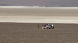 Workers at International Lithium's Mariana project in Argentina. Credit: International Lithium.