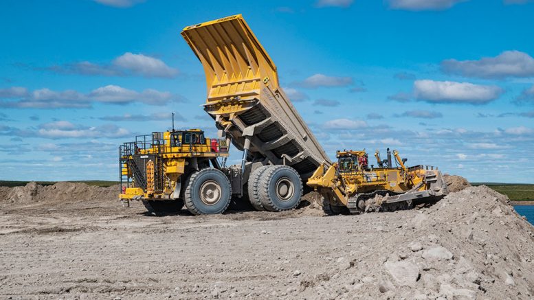 Machines at Mountain Province Diamonds and De Beers’ Gahcho Kué diamond mine in the Northwest Territories. Credit: Mountain Province Diamonds.