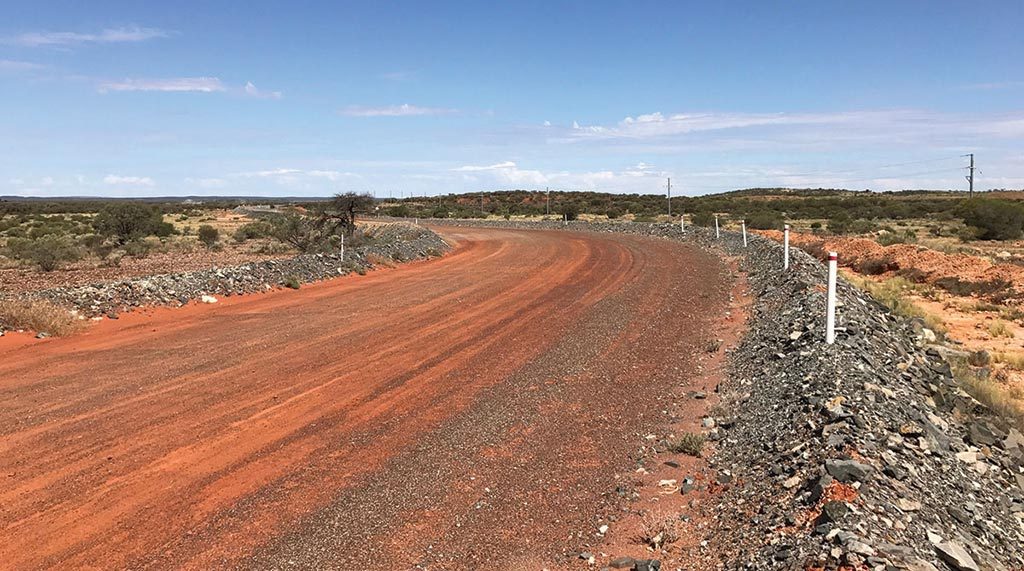 Haul roads at Bellevue Gold’s namesake gold project in Western Australia. Credit: Bellevue Gold.