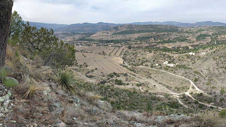 Panoramic view of Almaden Minerals’ Ixtaca gold-silver project area in Mexico’s Puebla State, east of Mexico City. Credit: Almaden Minerals.