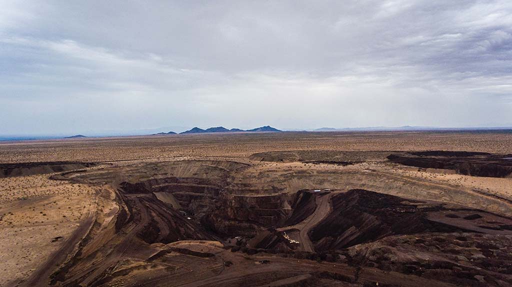 The pit at Kerr Mines’ past producing Copperstone gold project in Arizona. Credit: Kerr Mines.