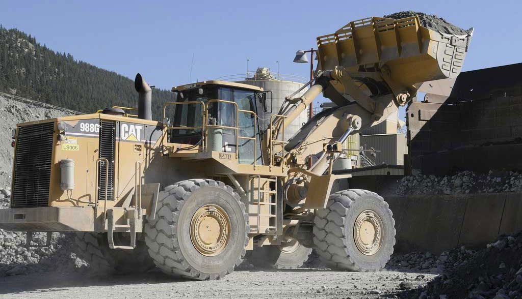 A loader at Sibanye-Stillwater’s Stillwater PGM mine in Montana. Credit: Sibanye-Stillwater.