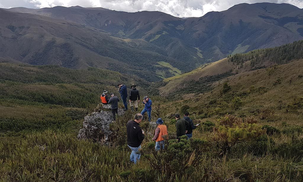 The Curipamba polymetallic project in Ecuador, where Adventus Zinc is earning a 75% interest from Salazar Resources. Credit: Adventus Zinc.