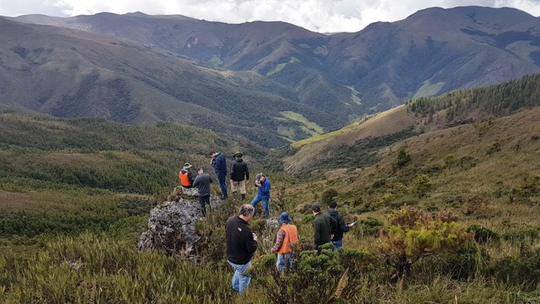 A site tour of Adventus Zinc's Curipamba project in Ecuador. Credit: Adventus Zinc.