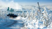 Cameco and Orano’s McArthur River uranium project, currently on care and maintenance in northern Saskatchewan’s Athabasca basin. Credit: Cameco