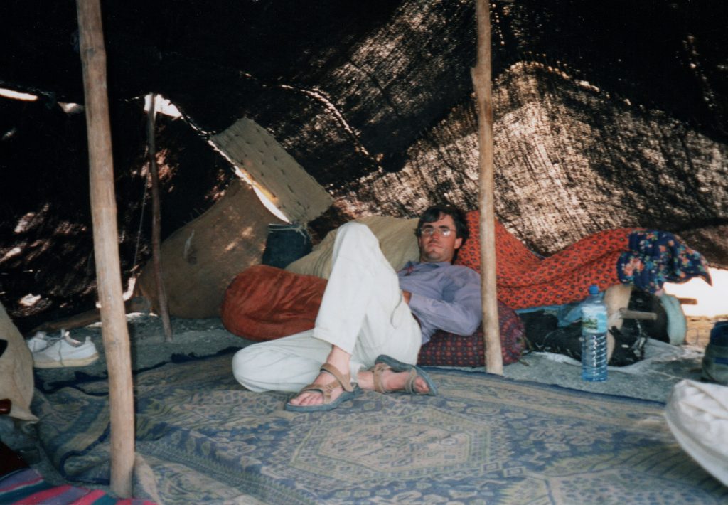 Ralph Rushton in Balochistan, Pakistan in 1996. Courtesy: Ralph Rushton. 