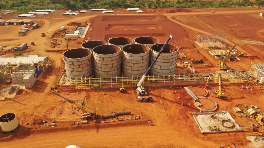 Perseus Mining's Yaoure development site in Cote d'Ivoire. Photo Credit: Perseus Mining
