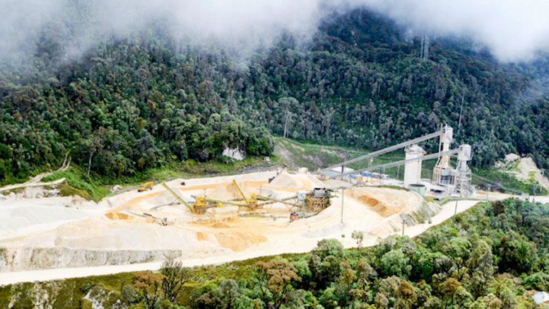 Lime plant at Porgera gold mine. (Image courtesy of Porgera Joint Venture).