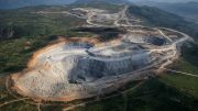 Aerial view of the Red Chris mine. Photo Credit: Daniel Henshaw.