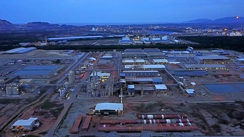 The Lynas Advance Material Plant (LAMP) in Malaysia.