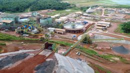 Aerial view of Aurizona mine