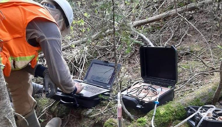 Geoscience BC deploys a common brewery gas sensor to look for metals