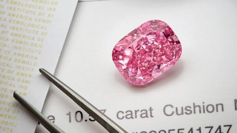 “Eternal Pink” diamond could fetch more than $35 million at auction