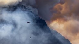 Wildfire smoke in British Columbia