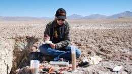 Tests at the Salta lithium project.