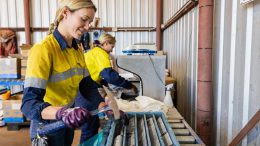 Azzure Minerals Andover Project cores Australia