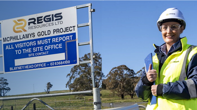 Regis Resources sues Australian minister over blocked gold mine